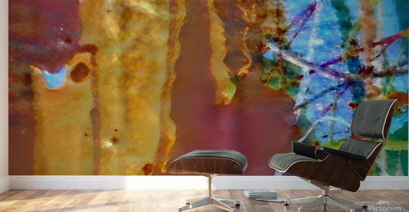 colour strip closeup Wall Murals