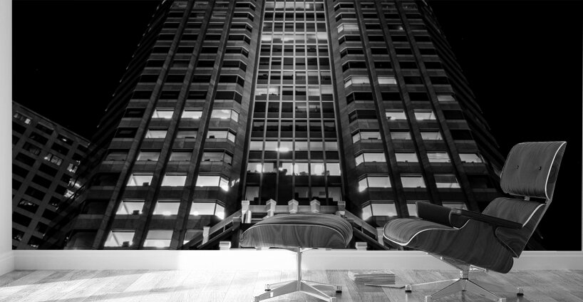 PWC building at night  horizontal 2150 Cooper 13k Wall Murals