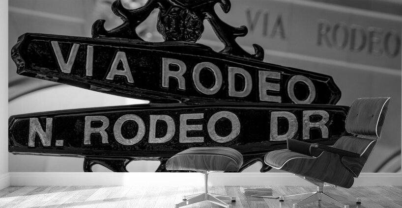 via rodeo and rodeo drive  horizontal 2192 Rodeo Wall Murals