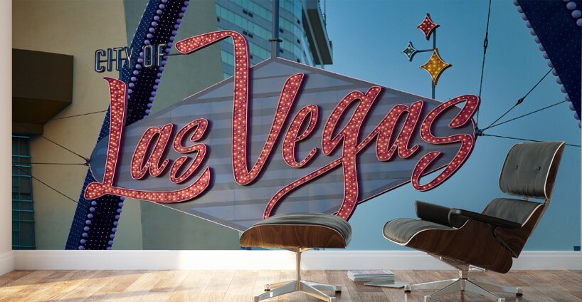City of Las Vegas Sign DSC02629 Wall Murals