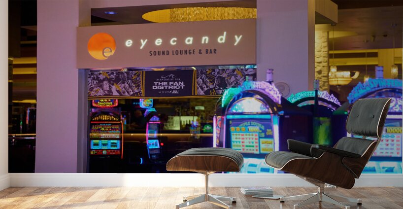 Eye Candy Lounge in Mandalay Bay   Las Vegas NV S Wall Murals