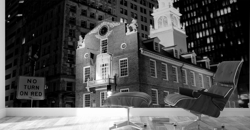 old state house  square 44 State 13k Wall Murals