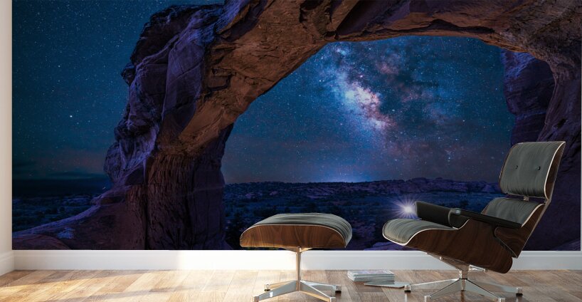 Broken Arch Headlamp Wall Murals