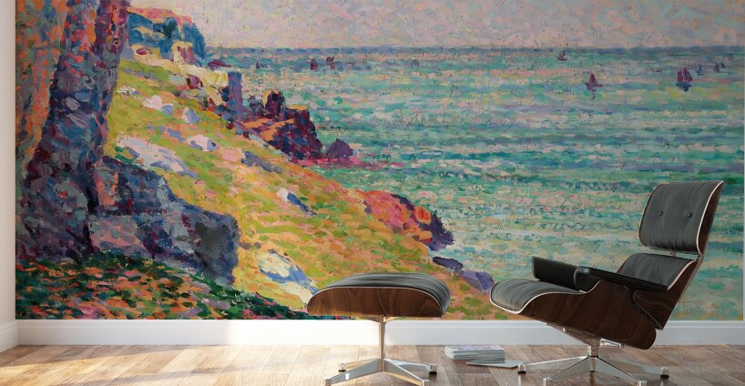 1894 les rochers a agay maxmilien luce art Wall Murals