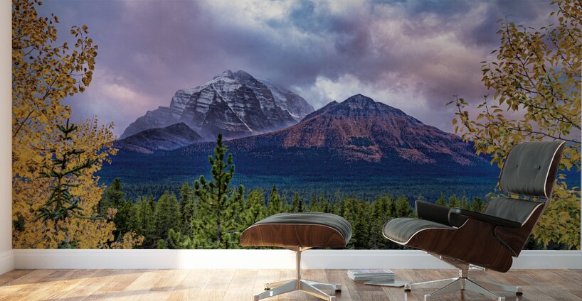 Little Temple Larches Wall Murals