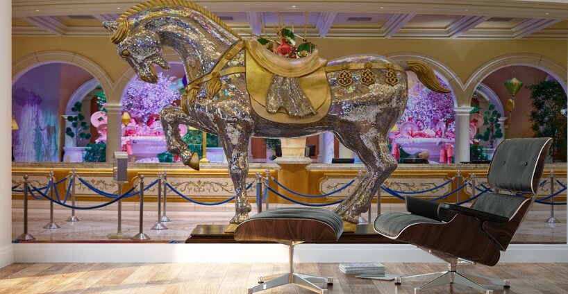 Lobby at Bellagio Casino   Las Vegas NV DSC08298. Wall Murals