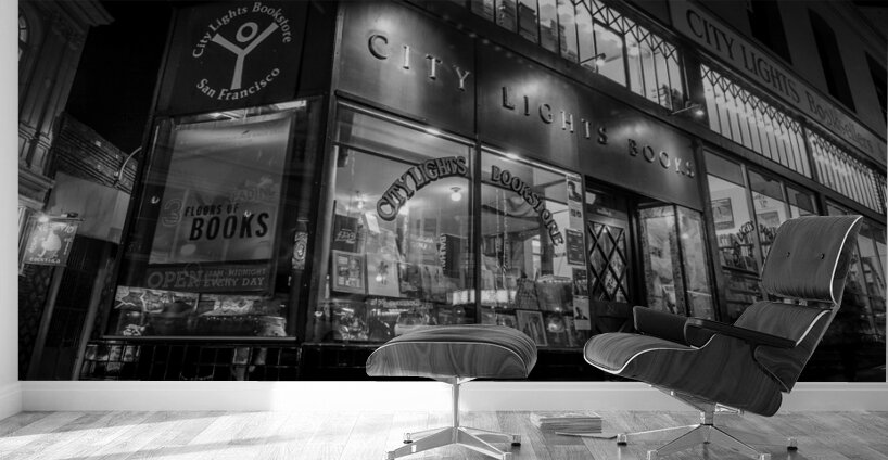 city light books broadway columbus  panoramic 281 Wall Murals