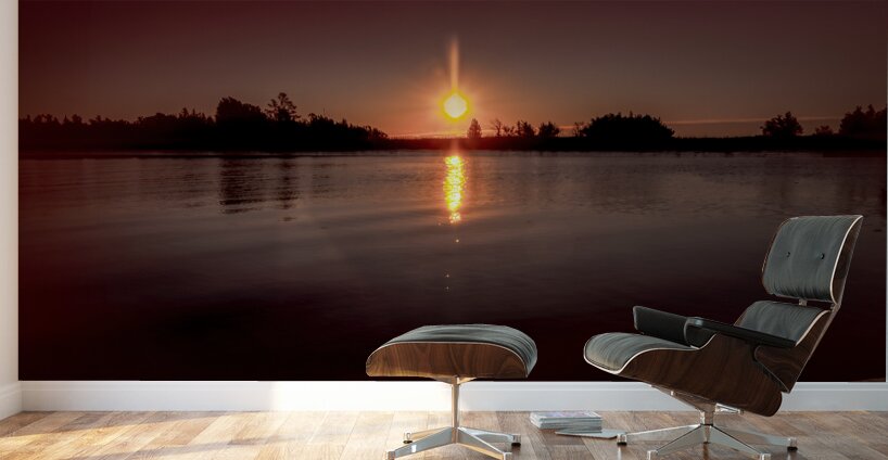 Sunrise Light and Shadows Wall Murals