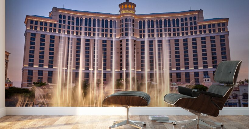 The Bellagio Fountains   Las Vegas NV 7R309825.jp Wall Murals