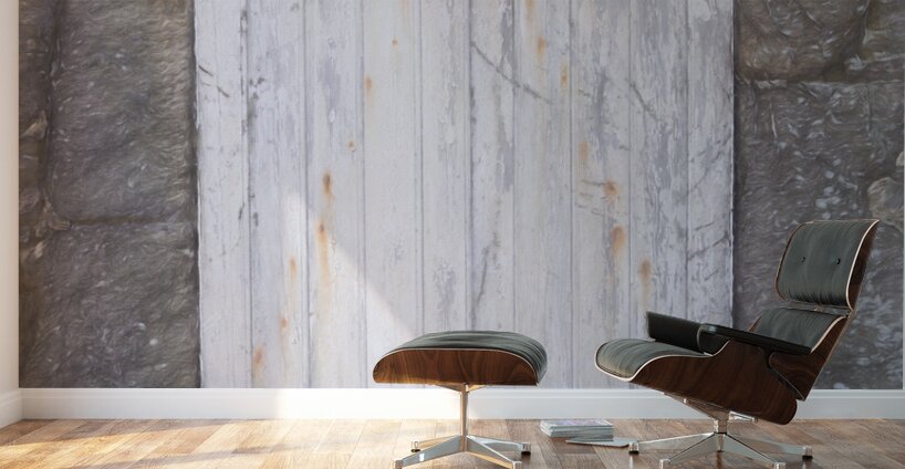 Antique Monet Style French Window Wall Murals