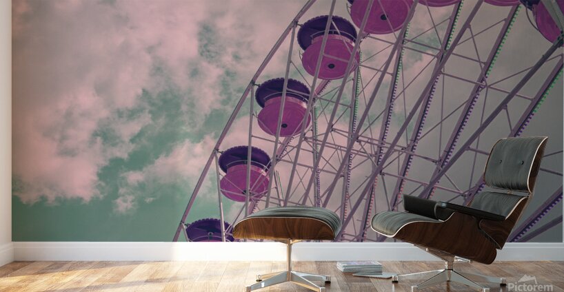 Ferris wheel Wall Murals