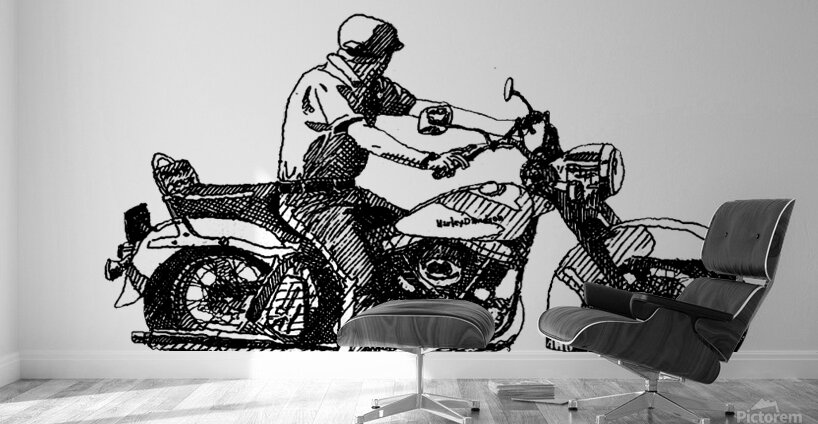 Harley Davidson Wall Murals