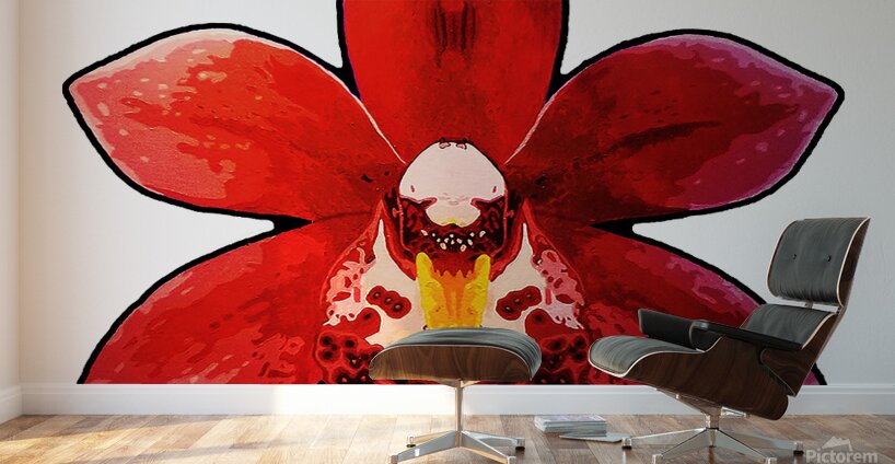 CYMBIDIUM ORCHID Wall Murals