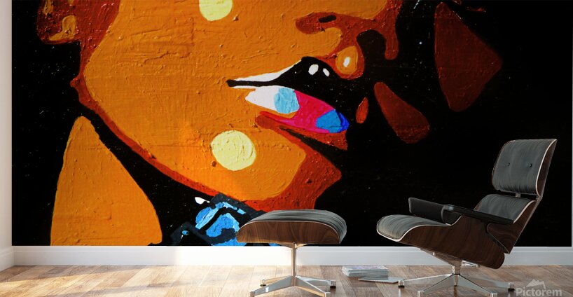 PowerGalz Afro Wall Murals