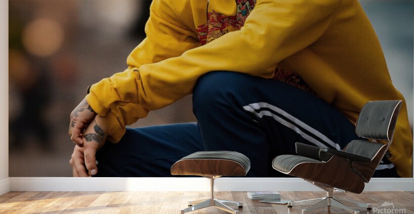 Lionel Messi skiboard Wall Murals