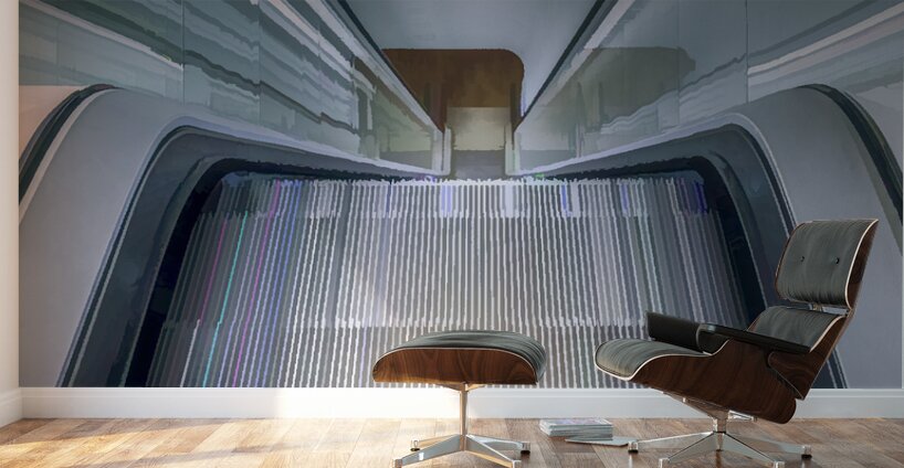 Amsterdam Stedelijk Museum Stairs Wall Murals