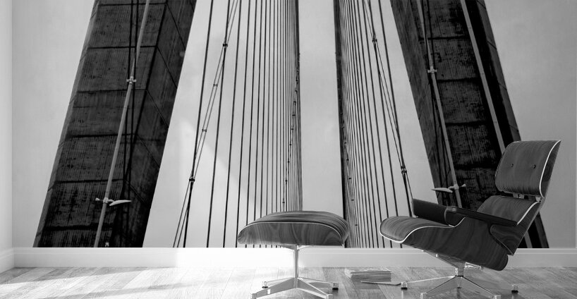 Honfleur to Port of Le Havre Bridge Wall Murals