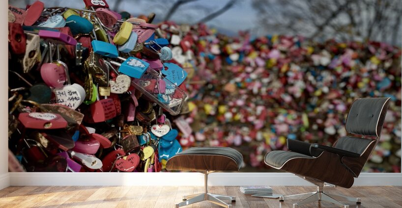 Love Locks Wall Murals