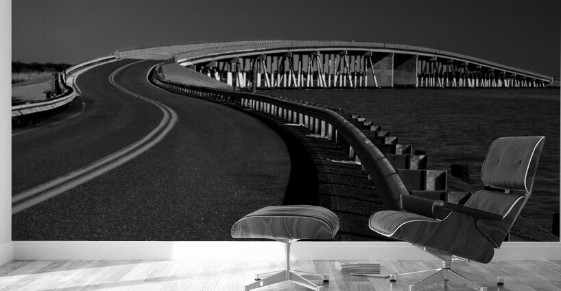 Chesapeake Curved Bridge Wall Murals