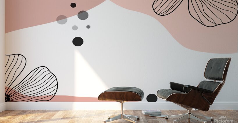 floral art nature pattern floral background desig Wall Murals