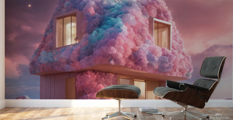 A BEAUTY OF SAFE HOME Wall Murals