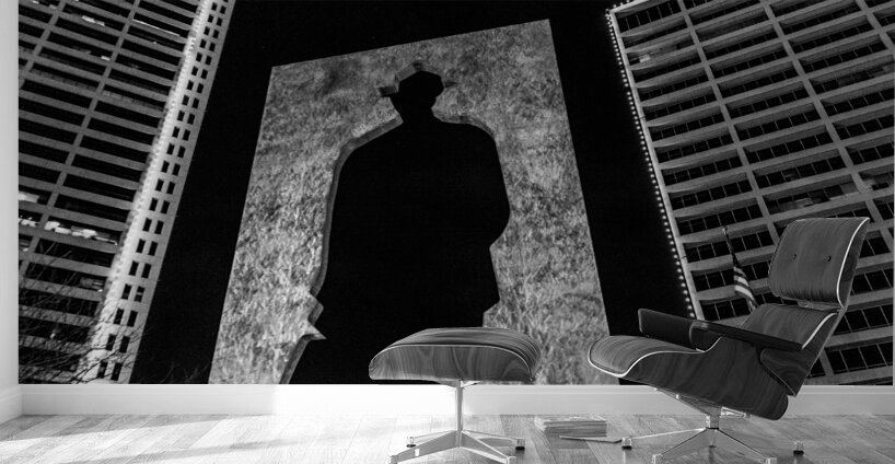 man with briefcase  horizontal 800 Briefcase 13k. Wall Murals