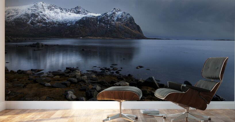 Lofoten Islands Coastline Wall Murals