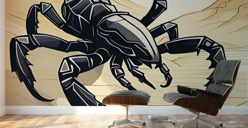 scorpion nature arachnid animal venomous poisonou Wall Murals