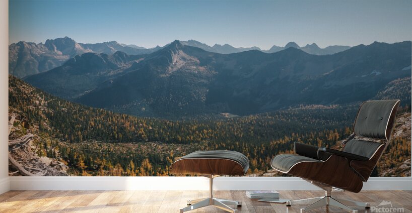 Cutthroat Lake pano Wall Murals