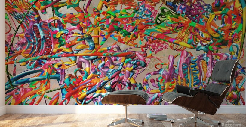 Electric Flesh and Anatomical Interventions Wall Murals