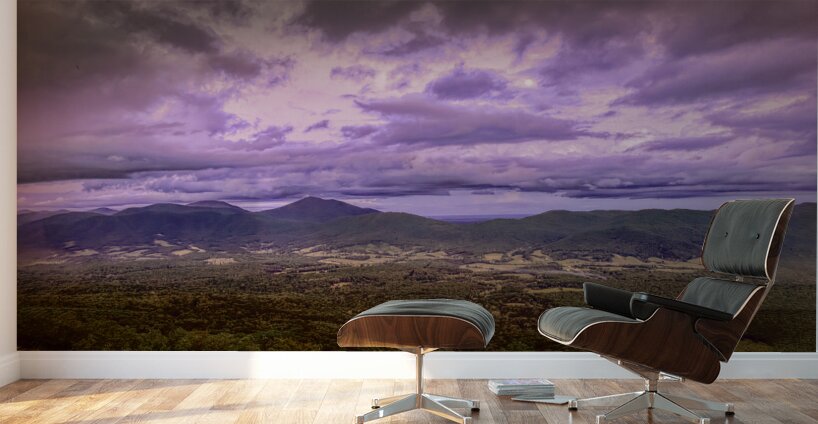 Blue Ridge Parkway Mountains Overlook Wall Murals