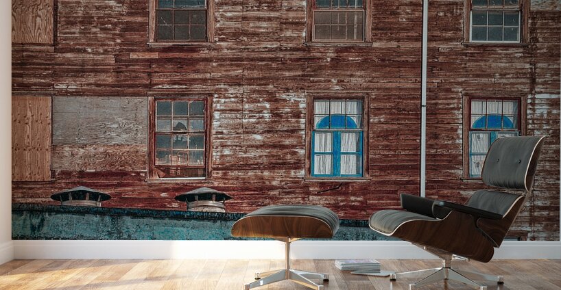 FS050218 blue windows Wall Murals