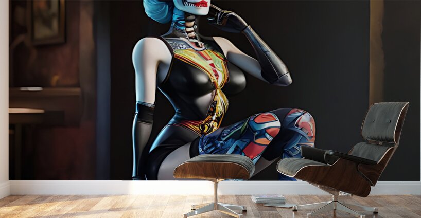 Fashionable Undead 6 Wall Murals