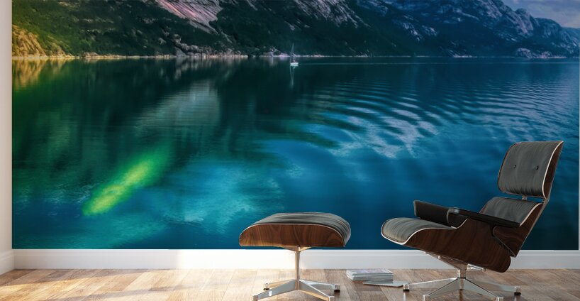 Lysefjord to Stavanger Ferry Ripples Wall Murals