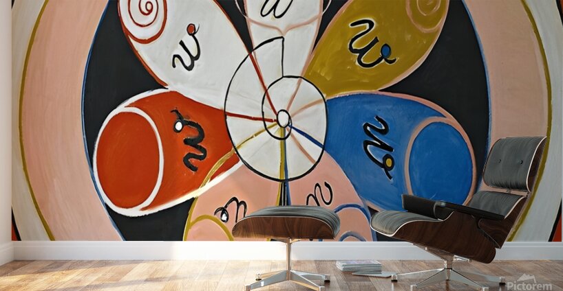 Hilma af Klint - Evolution No. 15 Group IV    Wall Murals