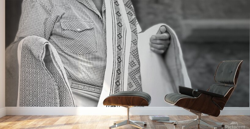 Man with Shawls Wall Murals