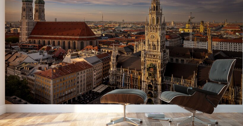 Golden Pils Hour Wall Murals