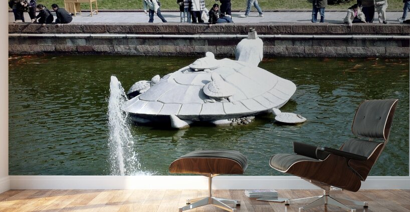 China-FG - Nansha Phoenix Lake Park  12 Wall Murals