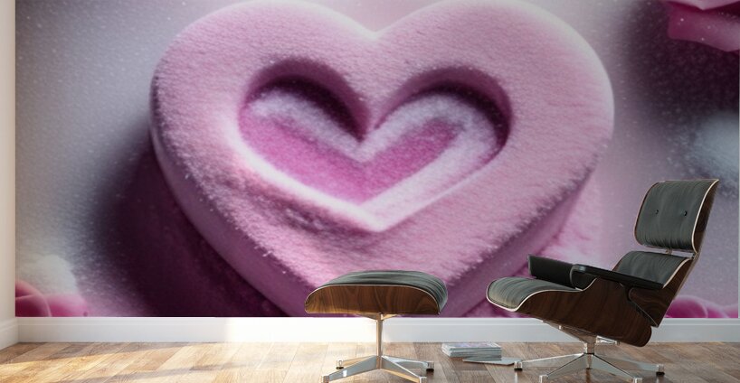 Sugar heart Wall Murals