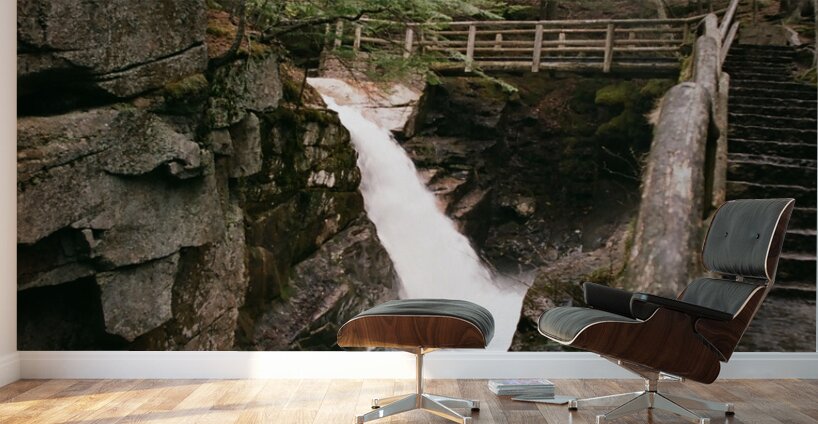 Sabbaday Falls v3 Wall Murals