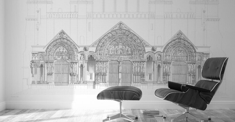 QVT 1125 – Vintage Monografie de la Cathedrale Wall Murals
