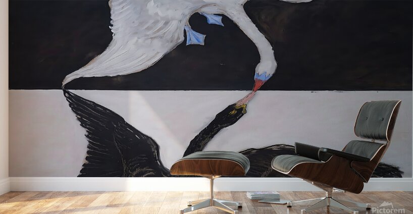 Hilma af Klint - The Swan No. 01 Group IX-SUW  Wall Murals