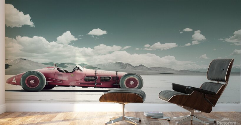 Number Four  Wall Murals