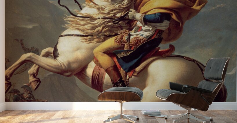 QCL 1031 – Napoleon crossing the Alps Wall Murals