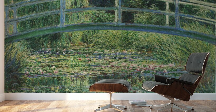 QCL 1171 – The Water Lily Pond by Claude Monet. Wall Murals