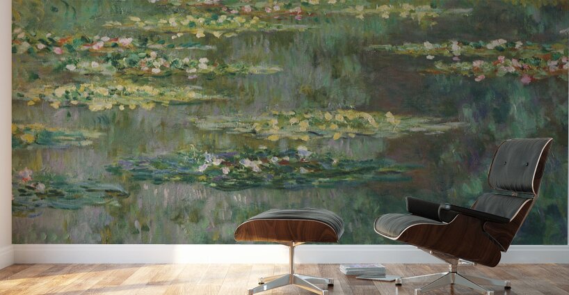 QCL 1163 – Le Bassin des Nympheas by Claude Mon Wall Murals