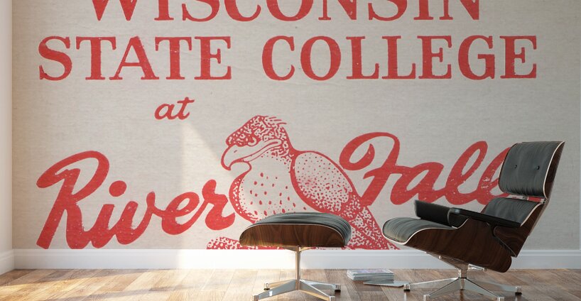 wisconsin state college river falls art Wall Murals