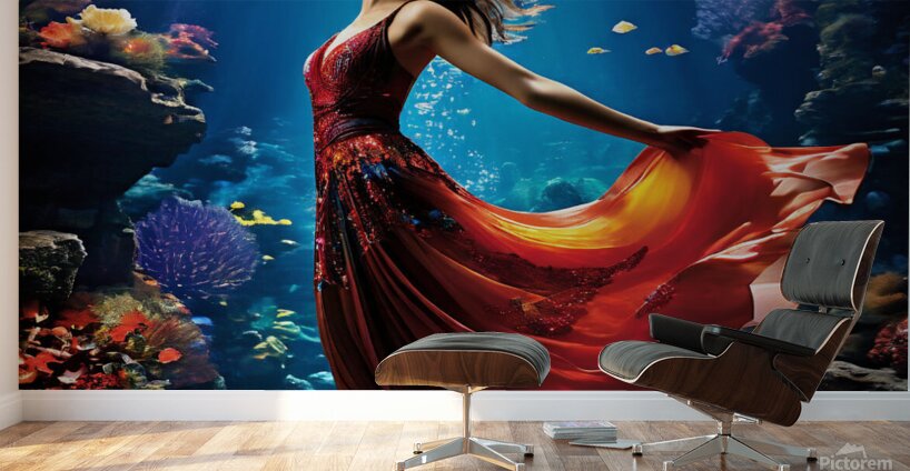 Enchanted Serenity: A Captivating Journey Through Time Wall Murals