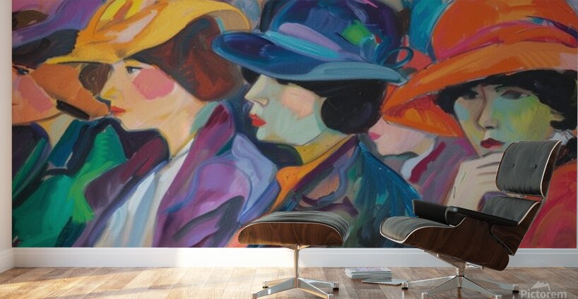 THE COLORFUL CONCLAVE Wall Murals