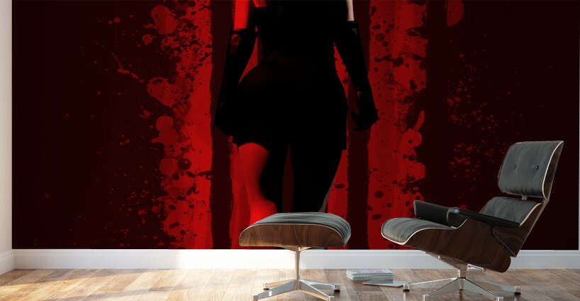 Legs Out On The Prowl  Wall Murals